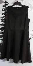 Woman’s Torrid Fit & Flare Sleeveless Black Career/casual Dress.sz 2 Looks New..