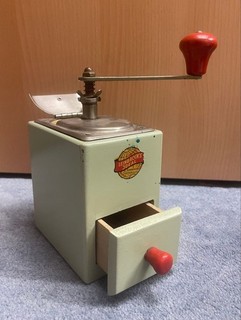 VINTAGE COFFEE GRINDER Leinbrocks Ideal / German 1950s