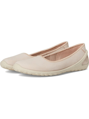Ecco Biom Lite Slip On Skimmer Flats Rose Dust 5/5.5