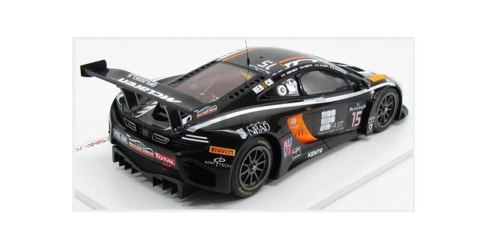 MINI-GT TSM151812R McLAREN - MP4-12 GT3 TEAM BOUTSEN GINION RACING N 15 24h SPA - Immagine 2 di 2