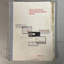 Snap On Graphing Scanner Model Mtg2500 Asian Import Software Manual Book