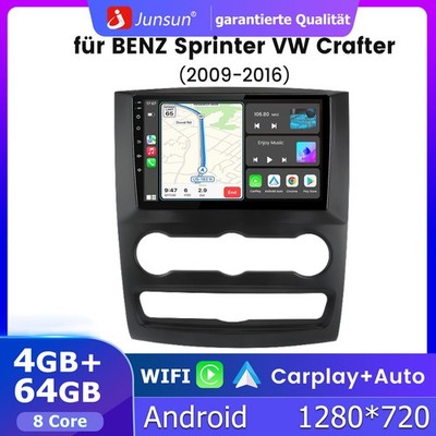 Für Sprinter 906 VW Crafter Kasten 2009-2016 Android Radio 4+64GB Carplay