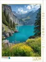 Calvendo Puzzle Lake Bern, Switzerland | 1000 Pieces, Finished Size 25.2 × 18.9