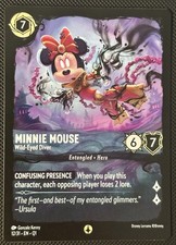 Disney Lorcana TCG Minnie Mouse - Wild-Eyed Diver 12/31 Promo EN