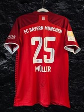 FC Bayern München Thomas Müller Trikot 25 original signiert Saison 21/22 Adidas