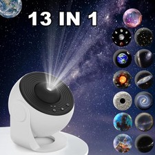 13 IN 1 Galaxy Projector Night Light Planetarium Projector for Bedroom Ceiling