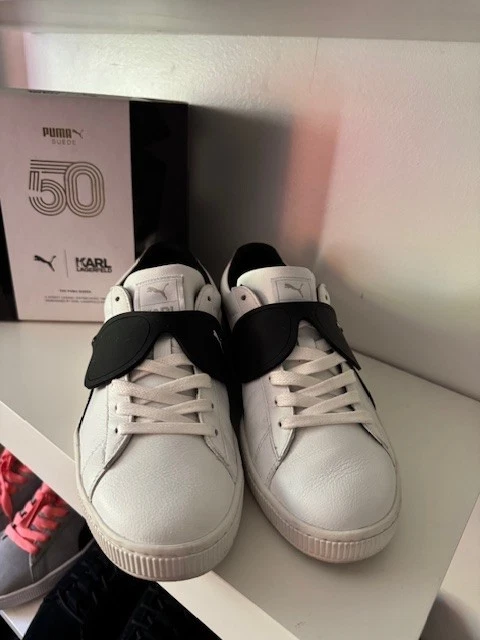 Karl Lagerfeld x Puma Suede Black for sale | eBay