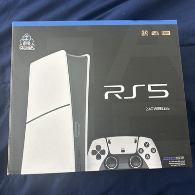 GAMBR RS5 Home Console 4K UHD HDR HDMI 2.4G Wireless White/Black