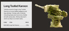 Da Green One Long Toof Kannon OOP Resin Ork Vehicle Upgrade Complete — photo 1