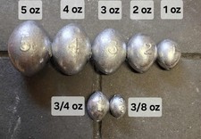 Egg Weights - 3/8oz 3/4oz, 1 Oz, 2oz, 3oz, 4o...