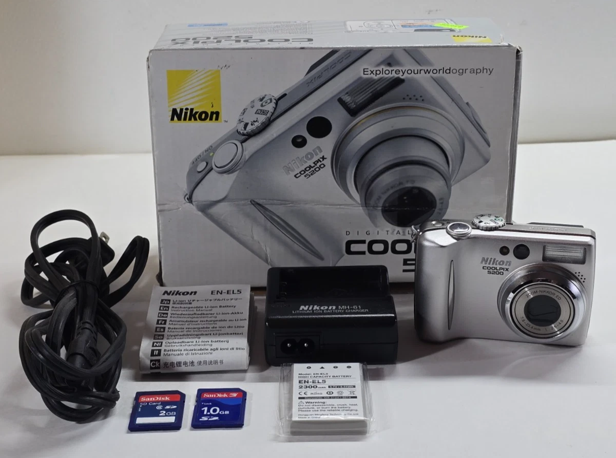 Preços baixos em Câmeras digitais Nikon Coolpix 5200 | eBay