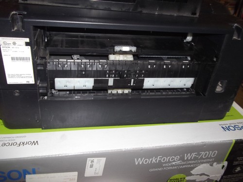Epson Work Force WF-7010 Inkjet Wide-Format Printer Parts Or Repair - Picture 12 of 13