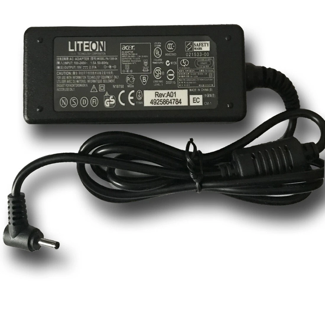 Acer Aspire R 13R5 371T 15R5 571 Laptop Charger Power Adapter Genuine Original
