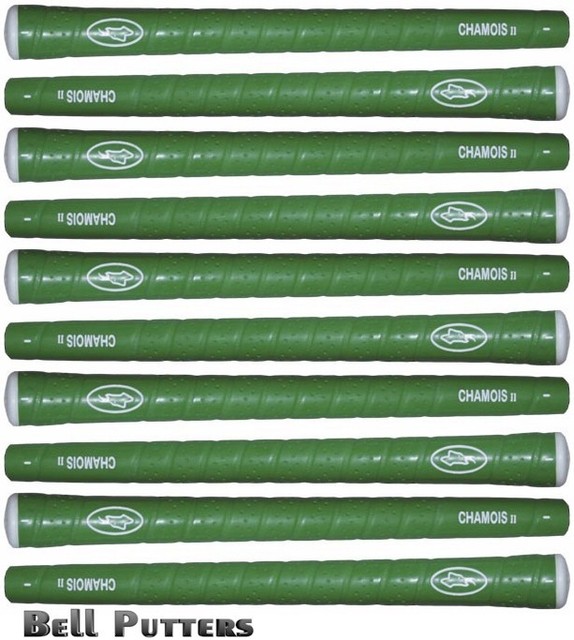 Ten (10) Avon Chamois II Oversize/Jumbo Green Golf GripsMens/Men's