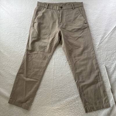 Lululemon Athletica Pants Men Sz 34x27 Chino Performance Capsule Versatile  15