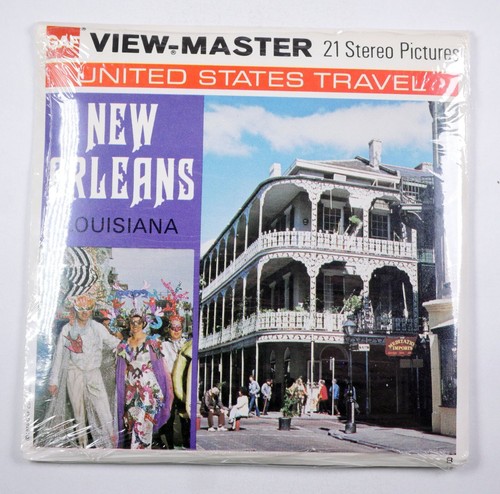 View-Master New Orleans Louisiana - 3 Rollen A946