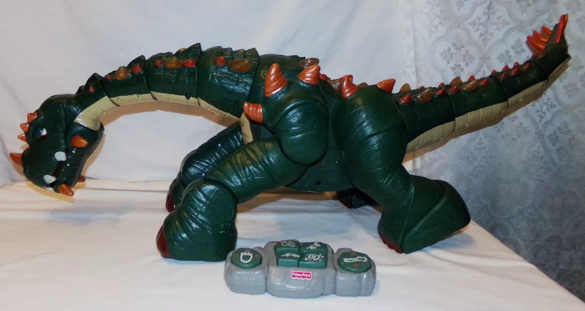 Fisher Price Imaginext Spike the Ultimate Dinosaur Remote Control Toy No Charger