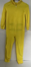 POKEMON PIKACHU Kids unisex Size 8 costume jumpsuit one piece sleepwear yellow