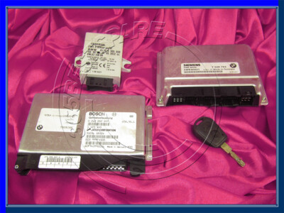 BMW Z3 3 5 7er E36 E46 E39 E38 M52 MOTORSTEUERGERÄT SET DME MS42 EGS EWS Zündschlüssel