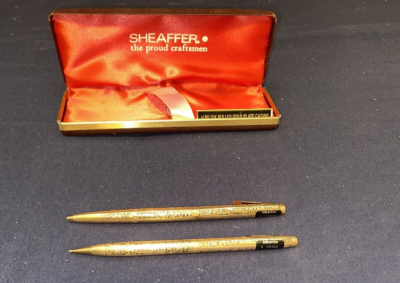 Vtg Sheaffer Grape Vine 1/30 12K Rolled Gold Plate Casing Pen