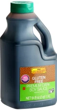 Lee Kum Kee Gluten Free Premium Dark Soy Sauce 64oz ( Pack of 12 )~10/20/2025