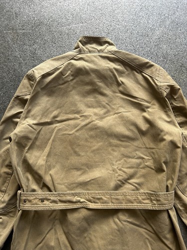Rare Motorcycle Belstaff Belted Waxed Multipocket Jacket - Picture 6 of 20