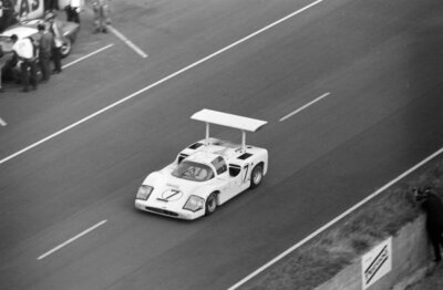 Mike Spence & Phil Hill Chaparral 2F Chevrolet Le Mans 1967 Motor Old Photo 66