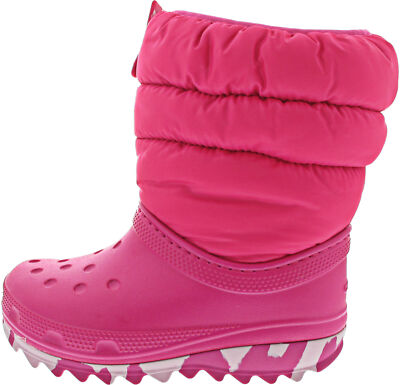 Crocs Classic Neo Puff Boot Mädchen Stiefel pink