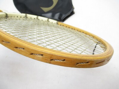 Ancienne Raquette De Tennis En Bois Spalding Doris Hart – Modéle Vintage Avec Cordage, Taille 4 1/2 Légére