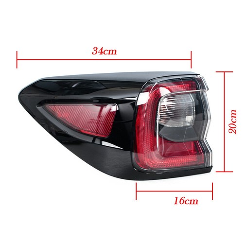 1 Pair Outer Tail Light For Subaru Outback 2021-2023 Rear Stop Brake Fog Lamp - Picture 4 of 14