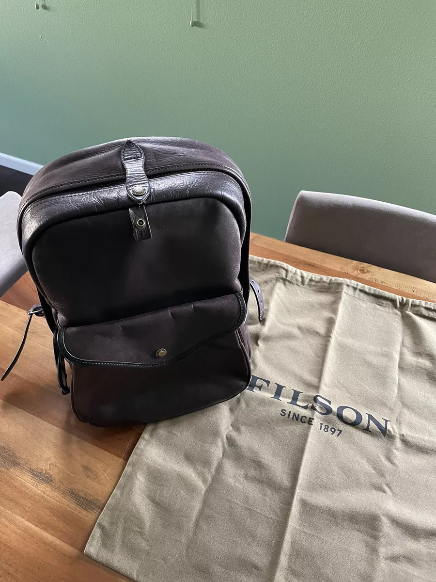 Weatherproof leather 2025 journeyman backpack