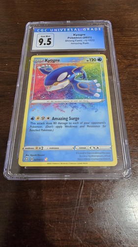 Kyogre graded CGC 9.5 for sale on eBay