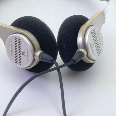 Sony MDR-3L2 headphones stereo dynamic for TPS-L2 rare USED JP | eBay
