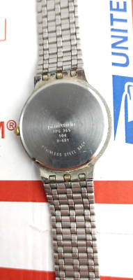 Vintage Pierre Cardin Gold/Silver Diamond Wrist Watch LPC 365 Y-481 New Battery Vintage Pierre Cardin Womens Gold/Silver Diamond Wrist Watch  main image 4