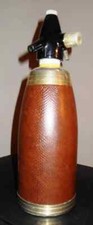 Ancien siphon, bouteille à eau de Seltz