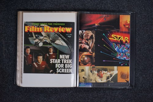 Star Trek Scrap Book Folder - filled with photographs, clippings & articles(3246 - Picture 17 of 17