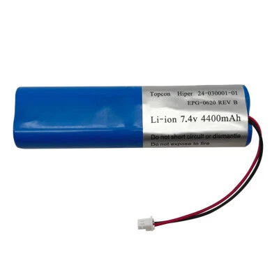 NEW Topcon Hiper Li-ion Battery 24-030001-01 For Topcon Hiper GPS 7.4V 4400mAH