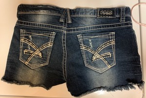 amethyst jean shorts