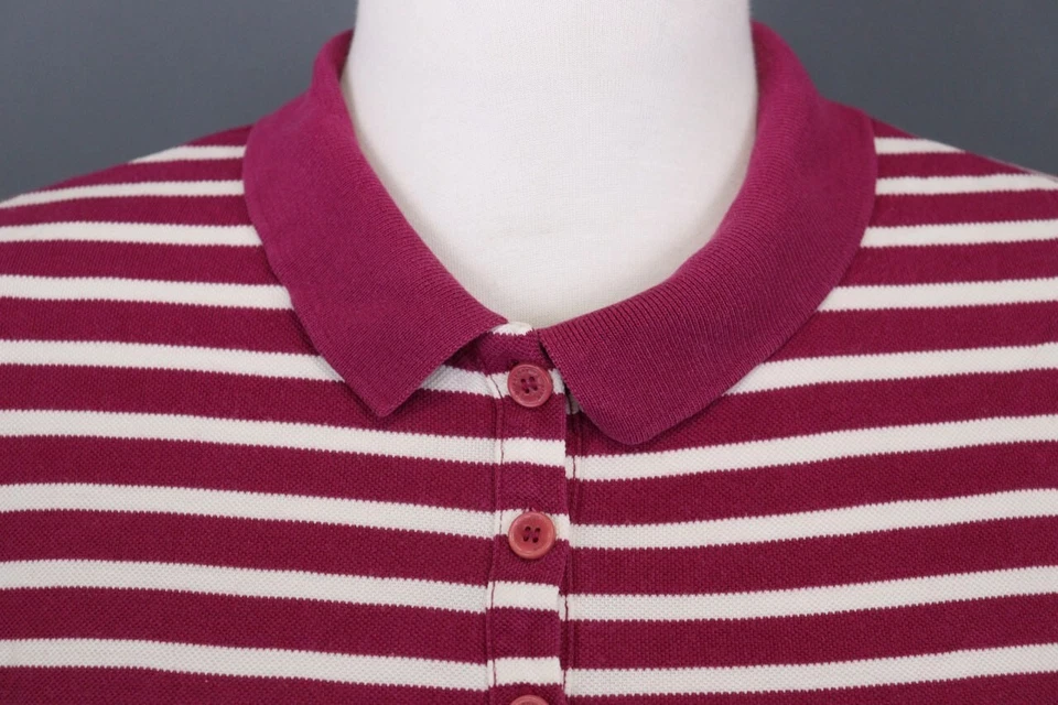 Blusa Polo Burberry Brit Multicolor Rayas Manga 3/4 Talla L Foto 4 de 4