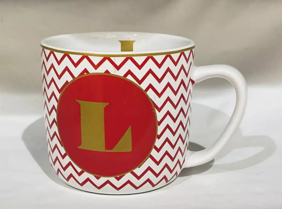 Personalised Initial Mug-initial Mug-alphabet Mug-custom 