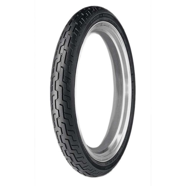 Dunlop D402 Harley Davidson 130/70B-18 63H Black Front Motorcycle Dunlop D402 Harley Davidson 130/70B-18 63H Black Front Motorcycle