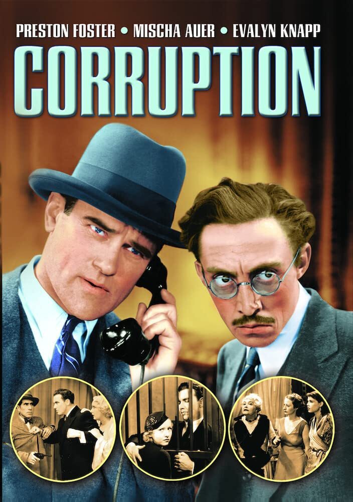 Corruption (DVD) Evalyn Knapp Jason Robards Lane Chandler Mischa Auer Sr.