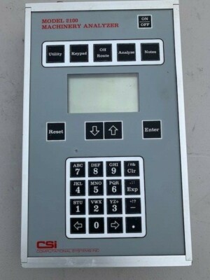 CSI Computational Systems Inc Model 2100-4 Machinery Vibration Analyzer 