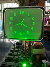 Oscilloscope Clock Kit OSC4.7 analog circle design CRT Cathode ray tube Scope