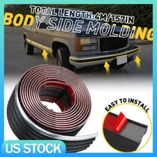 4M Car Exterior and Interior Body Side Decorative Strip Molding Trim Universal