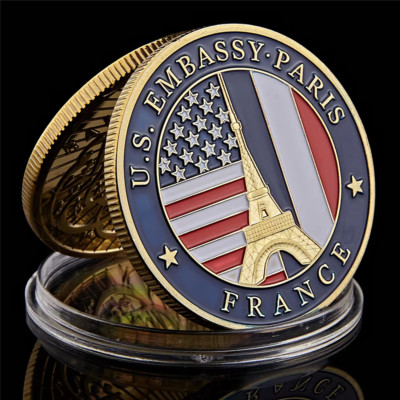 Commemorative Coin -- U.S. Embassy, Paris