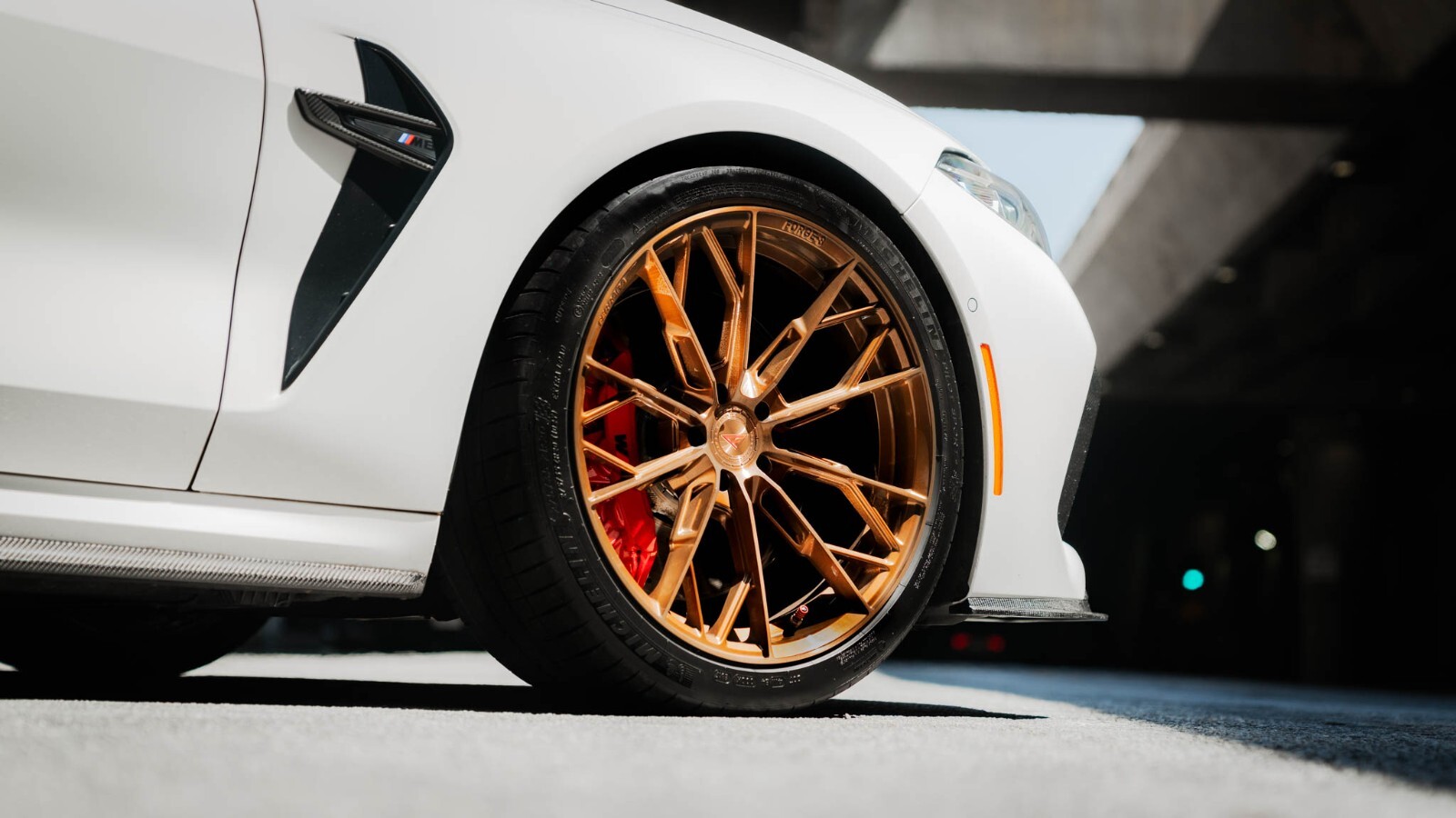 20'' FERRADA FR11 BRUSHED COBRE STAGGERED CONCAVE WHEELS FOR AUDI R8 20x9 20x11