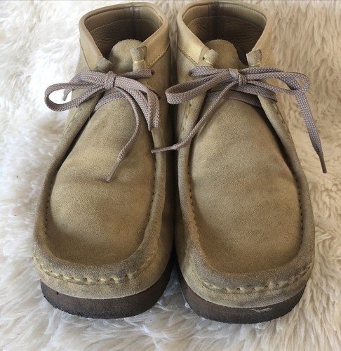 CLARKS Wallabee Boot MAPLE SUEDE Classic Boots 26133283 Men’s 10 - Picture 4 of 10