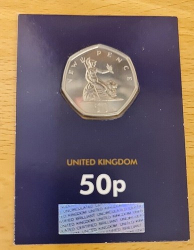 50p coins Change checker blue carded Bunc coins uncirculated westminster - Picture 17 of 24