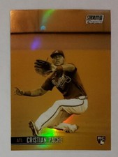 2021 Topps Stadium Club Inserts & Parallels - Red Foil Black Foil Sepia Inserts 
